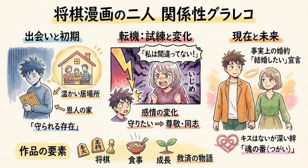 三月のライオンの零とひなたは付き合う？恋愛事情まるっと解説！