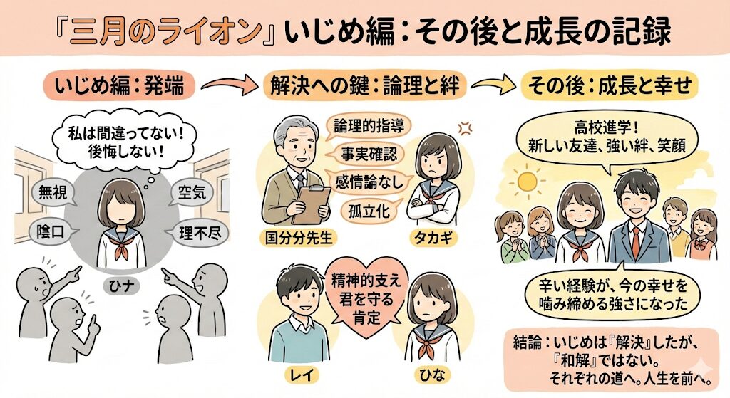 三月のライオンのいじめのその後をまるっと解説！