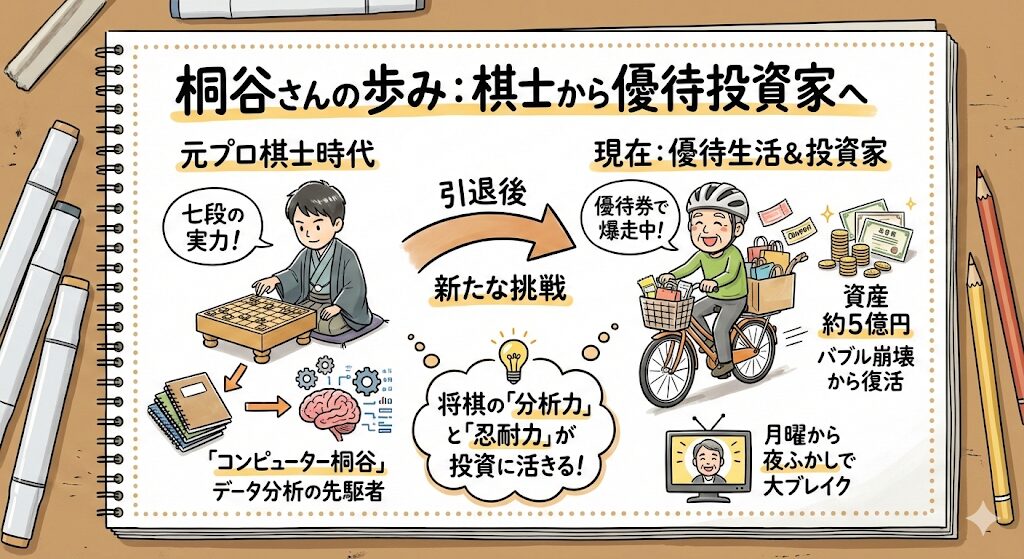 桐谷さんの将棋の実力は?プロ時代の成績から現在までまるっと解説!