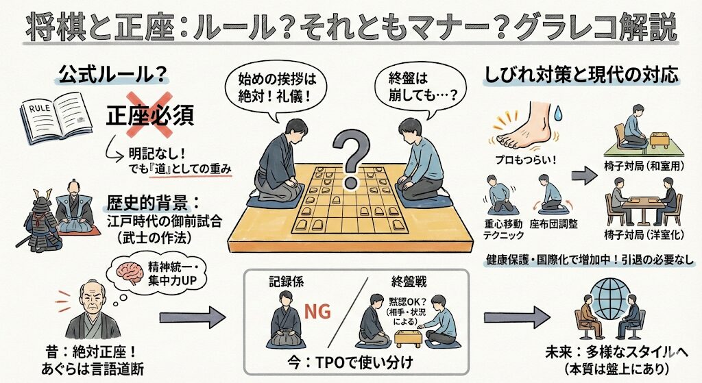 将棋の正座ルールについてまるっと解説！