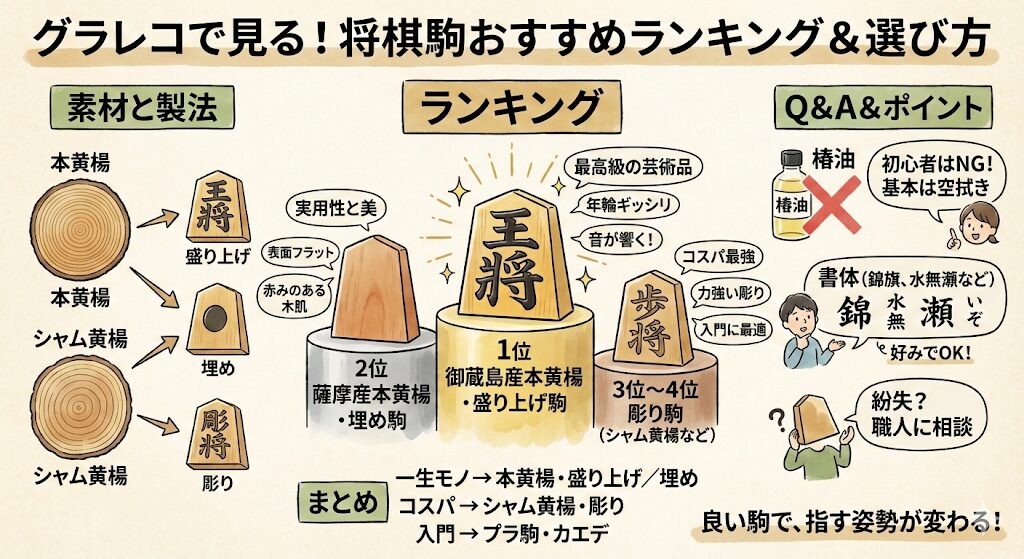 将棋駒おすすめランキング