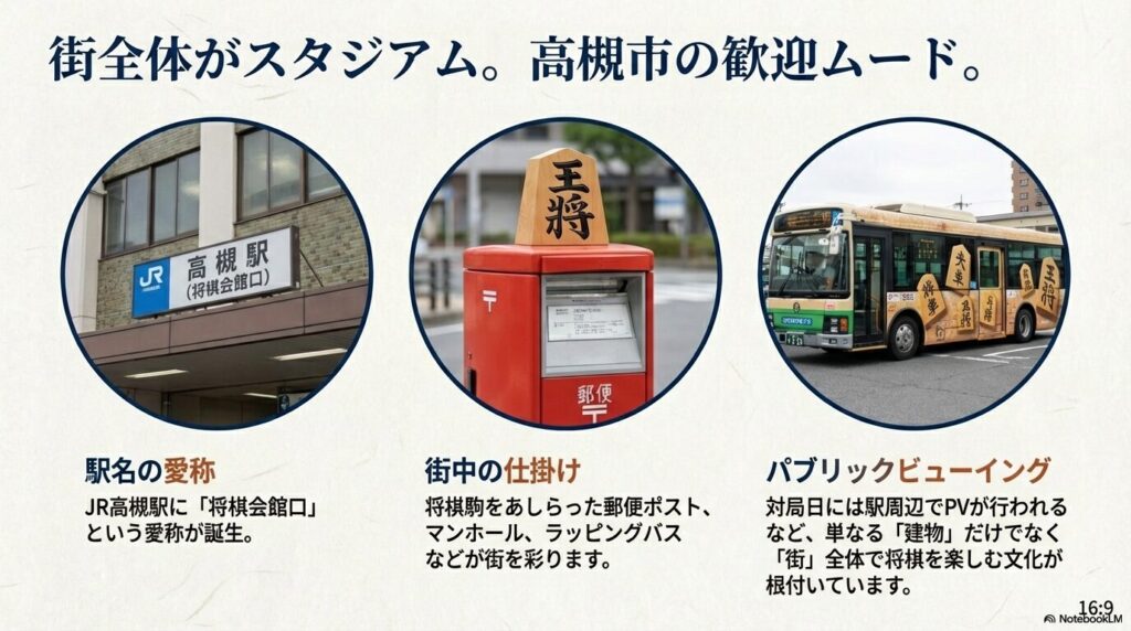 高槻市全体が醸し出す「歓迎ムード」