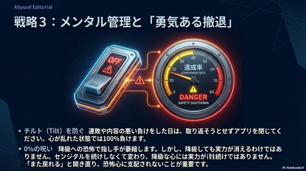 降級のリスクと対策を知る