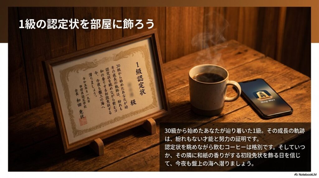 将棋ウォーズ1級の強さは本物である