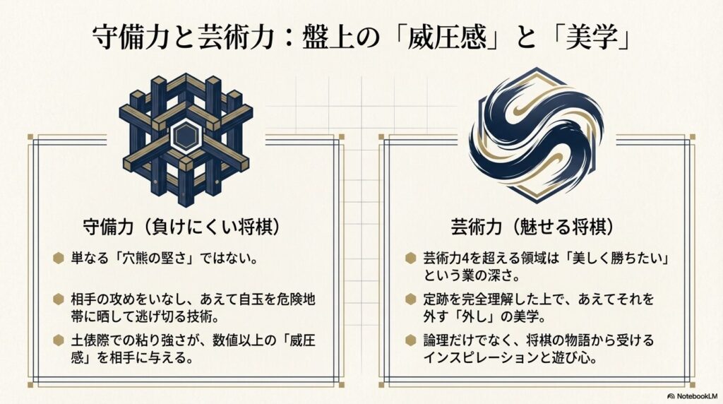 守備力と芸術力