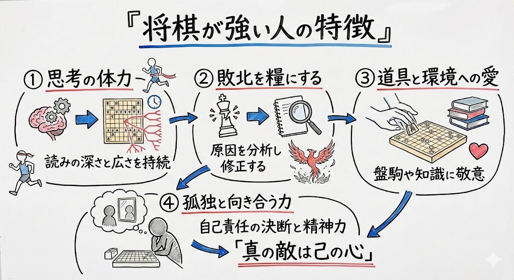将棋が強い人の特徴とは？思考の深淵と凡人との決定的な違い