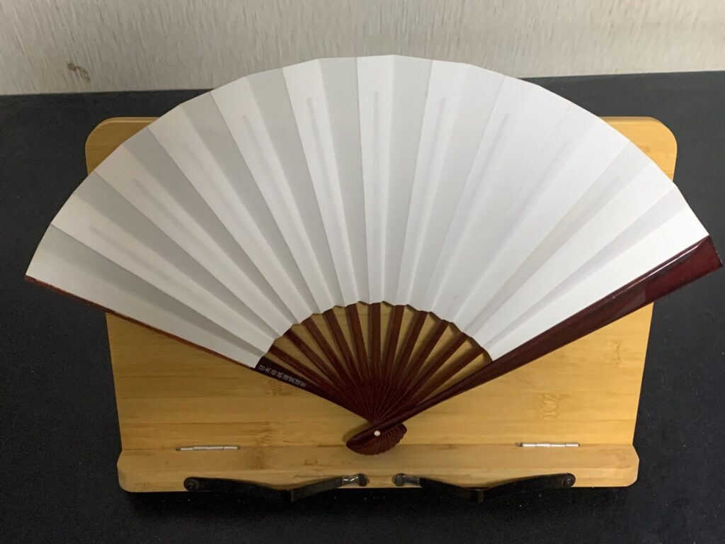 将棋会館で購入した扇子