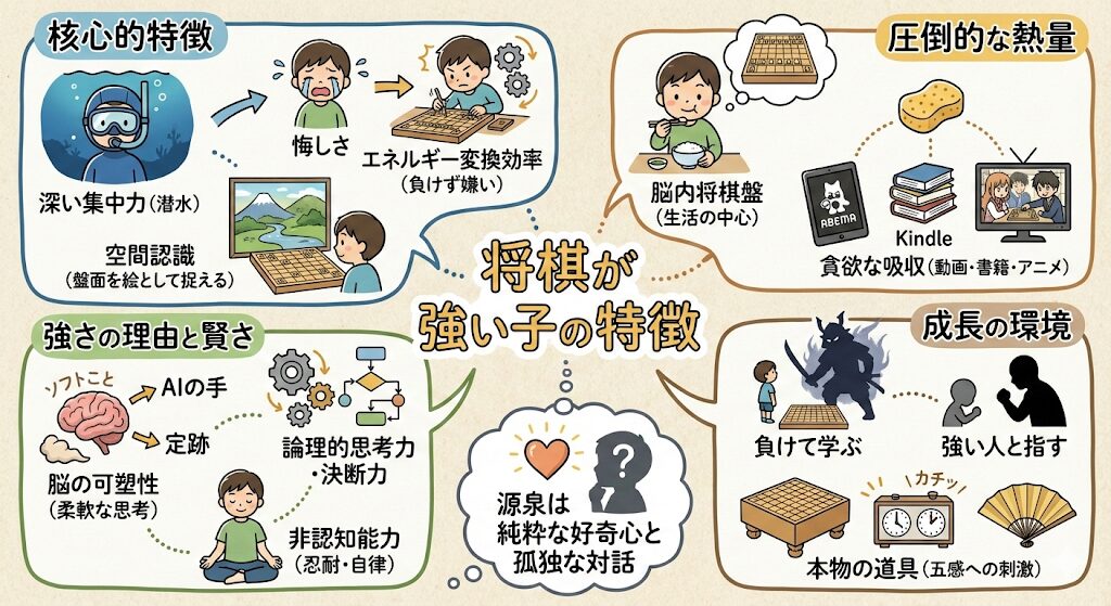 将棋が強い子の特徴まとめ。IQより大切な「決定的な能力」とは？