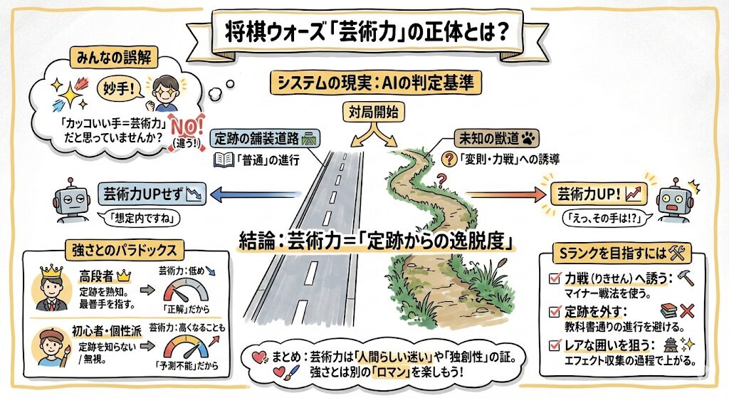 将棋ウォーズ芸術力の正体。高いほど「弱い」衝撃の理由