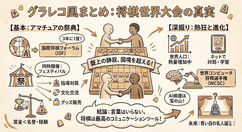 将棋世界大会の実態｜賞金は？海外の熱狂が想像以上だった