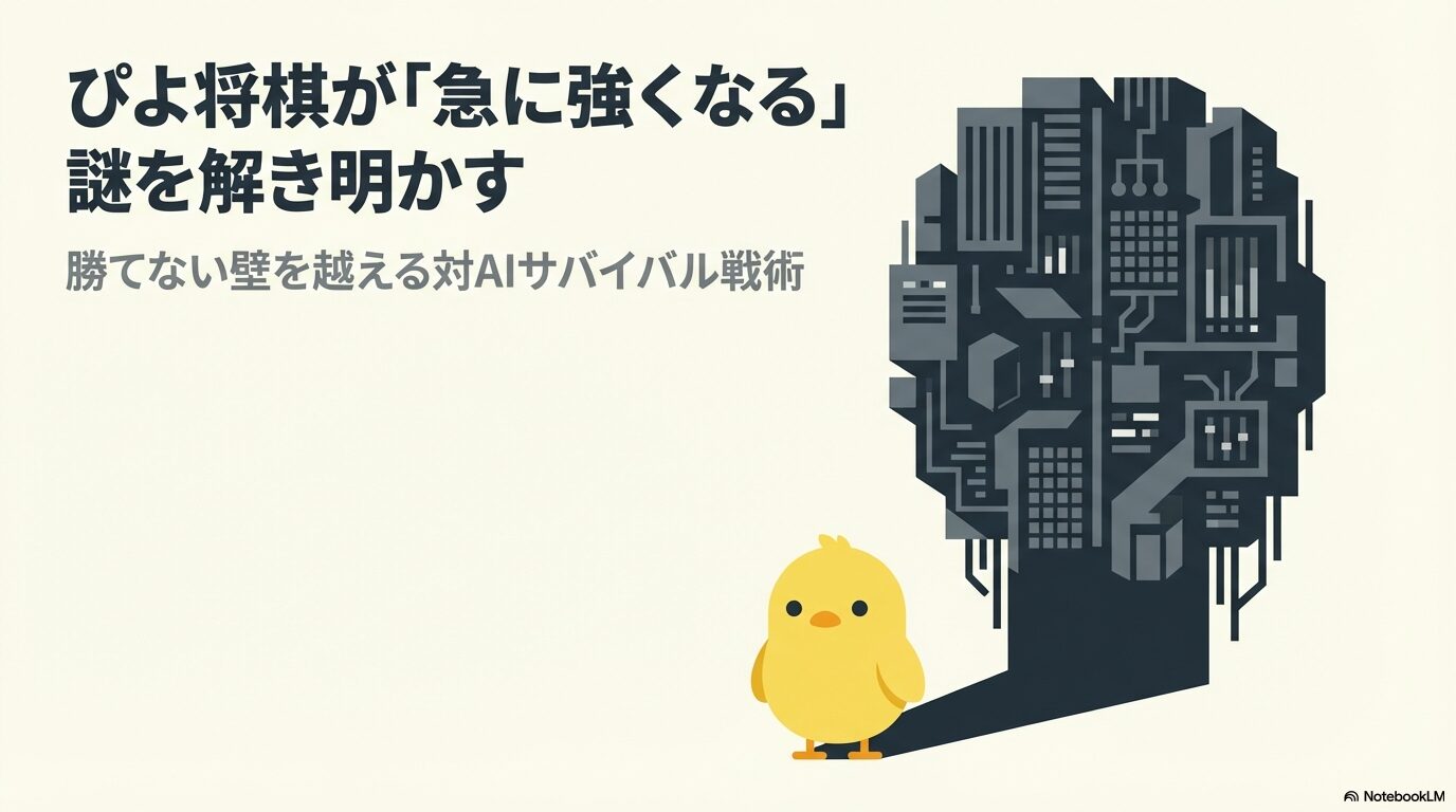 ぴよ将棋が急に強くなる謎を解明！勝てない壁を越える必勝法